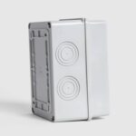 Coffret étanche en saillie IP65 blanc ABS 5 modules 160×120×90 – Image 6