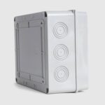 Coffret étanche IP65 blanc ABS 12 modules DIN pour extérieur – Image 6