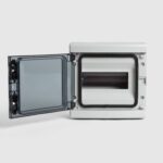 Coffret étanche IP65 8 modules DIN blanc ABS 210x215x100 mm – Image 6