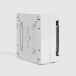 Coffret étanche IP65 8 modules DIN blanc ABS 210x215x100 mm – Image 7