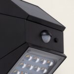 Applique murale solaire rechargeable LED détecteur PIR orientable – Image 8