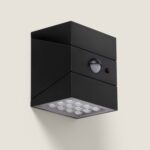 Applique murale solaire rechargeable LED détecteur PIR orientable – Image 10