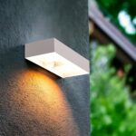 Applique Murale Extérieure LED avec Détecteur de Mouvement PIR Karl Solar Blanc chaud 3000K Blanc – Image 5