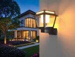 Applique Murale Solaire LED 15W Tower 100 lm/W avec Détecteur de Mouvement