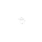 Balise Extérieure Encastrable au Sol Xena 4 pour Ampoule E27 LEDS-C4 55-9428-34-M3 – Image 2