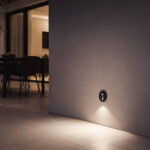 Balise Extérieure LED 3W Encastrable Oval en Aluminium Adam Blanc neutre 4000K Noir – Image 2