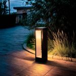 Balise Extérieure LED 7W en Saillie sur Pied 40cm Nadir – Image 2