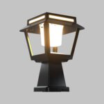 Balise Muret Solaire LED 15W Tower 100 lm/W avec Détecteur de Mouvement – Image 5