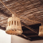 Guirlande solaire LED extérieure 7 m bambou naturel rechargeable – Image 9