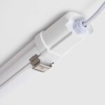 Réglette LED étanche 120 cm blanche opale IP65 – Image 17
