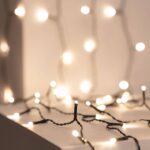 Rideau de Guirlandes LED Short Noir – Image 4