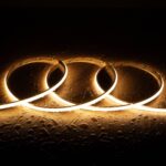 Ruban LED 24V WCOB 252 LED/m 5m 12W/m 1080lm/m Largeur 10mm FreeCut IP65 CRI90 SILICONE FLEX Blanc chaud 3500K