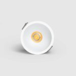 Spot encastrable LED extérieur blanc aluminium Ø63 mm IP65 – Image 9