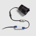 Spot encastré extérieur rond noir alu IP65 couleur réglable – Image 11