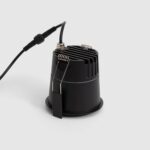 Spot encastrable extérieur noir aluminium Ø75 mm IP65 – Image 10