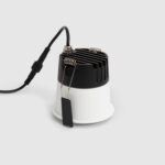 Downlight encastrable rond blanc alu IP65 CCT sélectionnable – Image 10