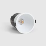 Spot Downlight LED 24W Coupe Ø 90 mm Deep Blanc neutre 4000K Blanc