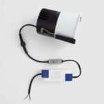 Spot encastrable LED extérieur blanc rond alu IP65 – Image 11
