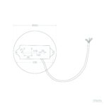 Spot LED piscine submersible inox 316L en saillie 12V – Image 10